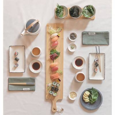 Zestaw do samodzielnego przygotowania sushi Ukiyo, 8 el.