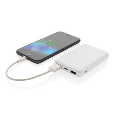 Bezprzewodowy power bank 5000 mAh z przyssawkami