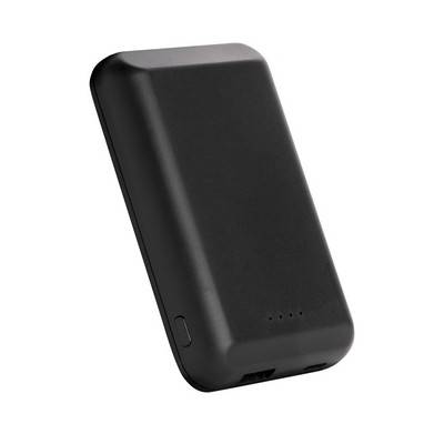 Magnetyczny, bezprzewodowy power bank 5000 mAh, 5W