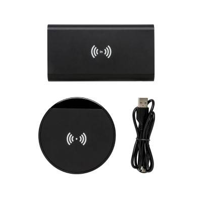 Zestaw do ładowania bezprzewodowego 5W, power bank