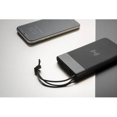 Bezprzewodowy power bank 8000 mAh, ładowarka bezprzewodowa 5W Aria