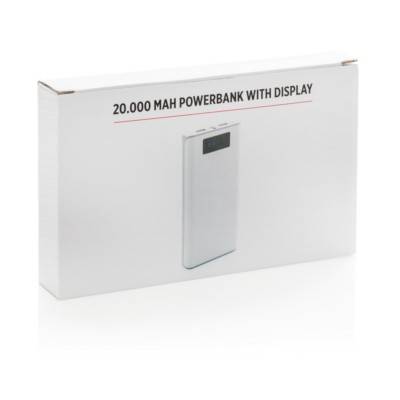 Power bank 20000 mAh z wyświetlaczem