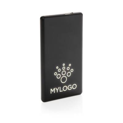 Power bank 4000 mAh z podświetleniem logotypu