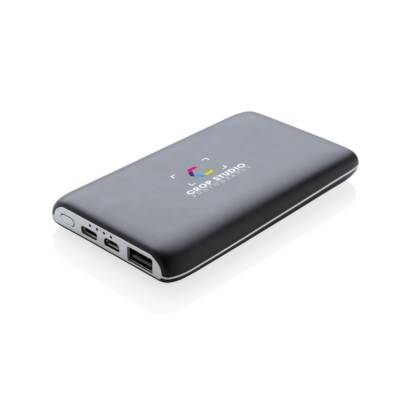 Power bank 4000 mAh z przyssawkami, ładowarka bezprzewodowa