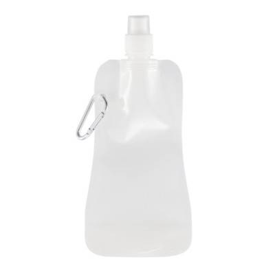 Składana butelka sportowa 400 ml z karabińczykiem