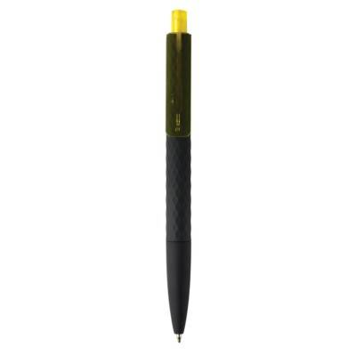 Delikatny w dotyku, czarny długopis X3