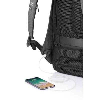 Bobby Tech plecak chroniący przed kieszonkowcami z panelem słonecznym, ochrona RFID