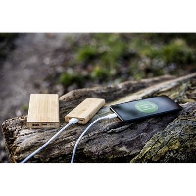 Bambusowy power bank 8000 mAh B'RIGHT