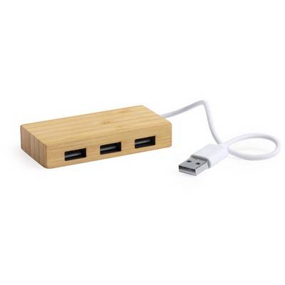 Bambusowy hub USB 2.0