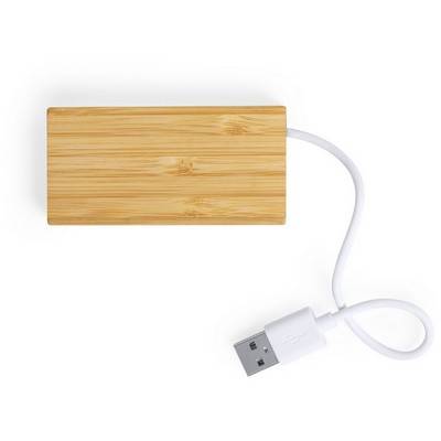 Bambusowy hub USB 2.0