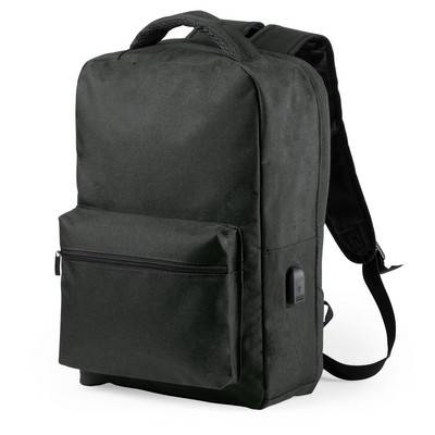 Plecak chroniący przed kieszonkowcami, przegroda na laptopa 15