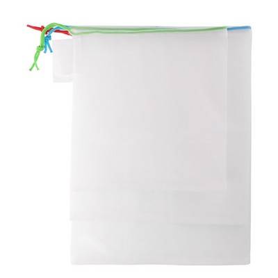 Zestaw woreczków na owoce i warzywa z rPET, 3 szt.