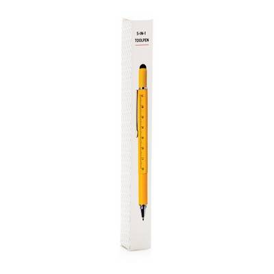 Długopis wielofunkcyjny, poziomica, śrubokręt, touch pen