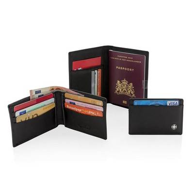 Etui na karty kredytowe Swiss Peak, ochrona przed RFID